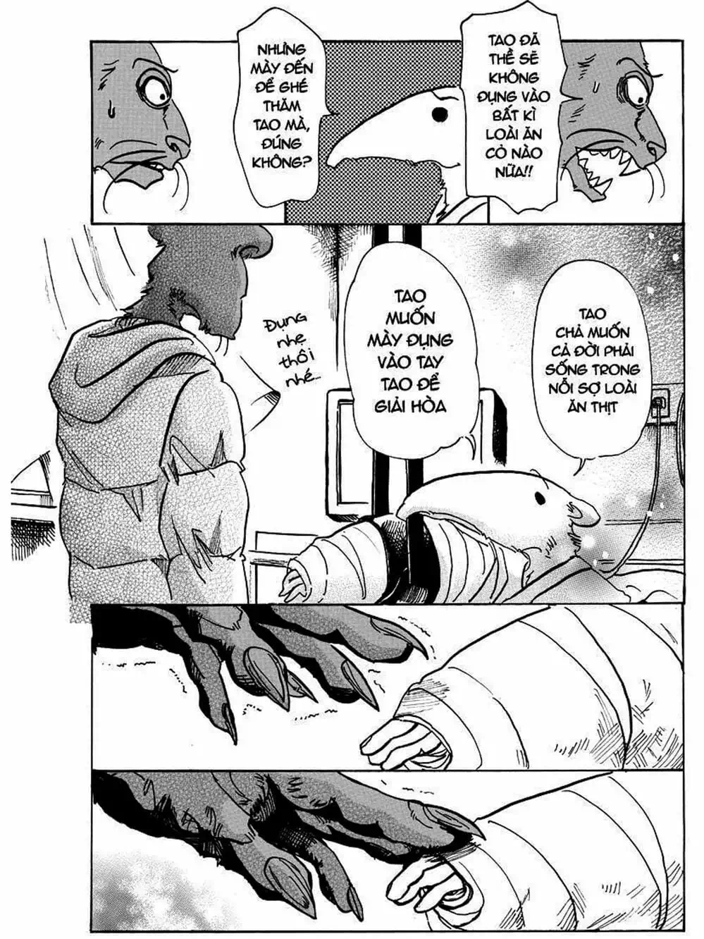 Truyện Tranh Bởi Vì Chúng Ta Đều Là Những Ngôi Sao - Beastars trang 10