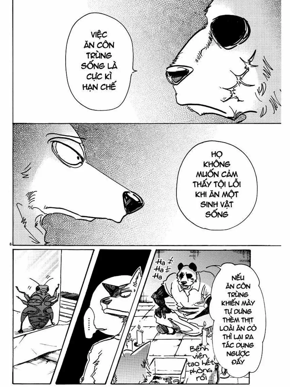 Truyện Tranh Bởi Vì Chúng Ta Đều Là Những Ngôi Sao - Beastars trang 10
