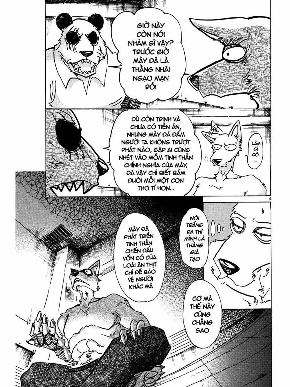 Truyện Tranh Bởi Vì Chúng Ta Đều Là Những Ngôi Sao - Beastars trang 10