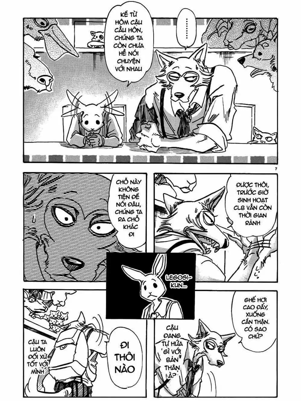 Truyện Tranh Bởi Vì Chúng Ta Đều Là Những Ngôi Sao - Beastars trang 10