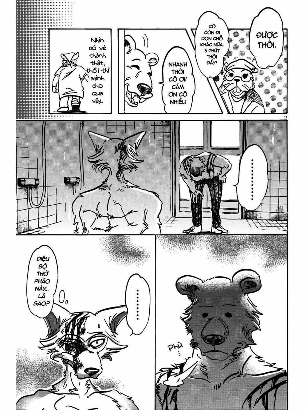 Truyện Tranh Bởi Vì Chúng Ta Đều Là Những Ngôi Sao - Beastars trang 10