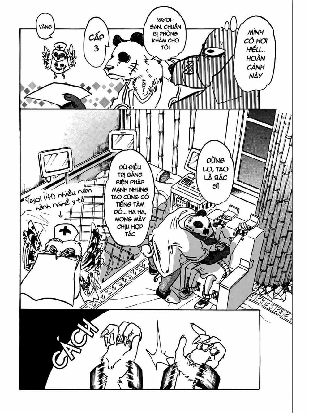 Truyện Tranh Bởi Vì Chúng Ta Đều Là Những Ngôi Sao - Beastars trang 10