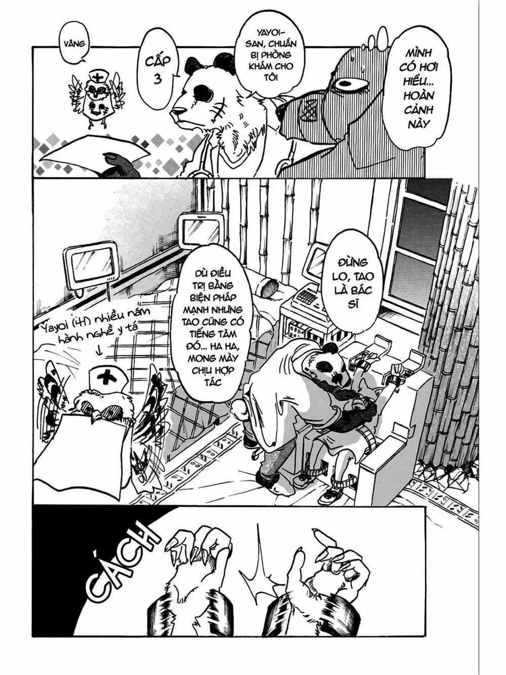 Truyện Tranh Bởi Vì Chúng Ta Đều Là Những Ngôi Sao - Beastars trang 10