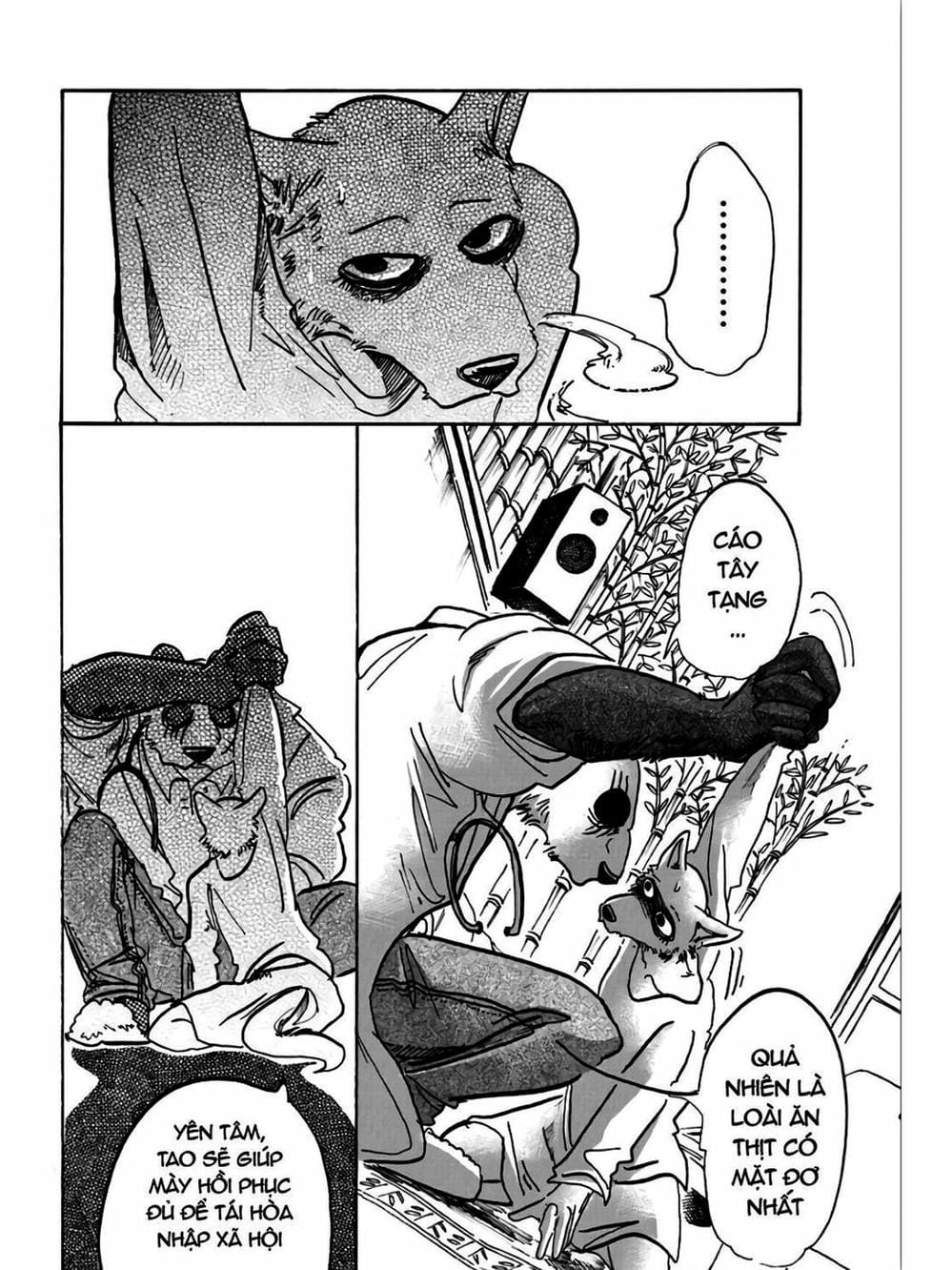 Truyện Tranh Bởi Vì Chúng Ta Đều Là Những Ngôi Sao - Beastars trang 10