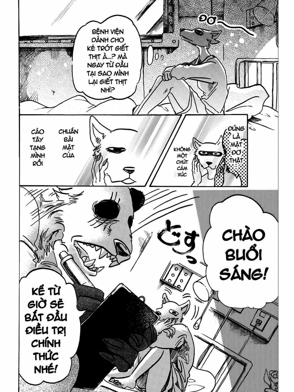 Truyện Tranh Bởi Vì Chúng Ta Đều Là Những Ngôi Sao - Beastars trang 10