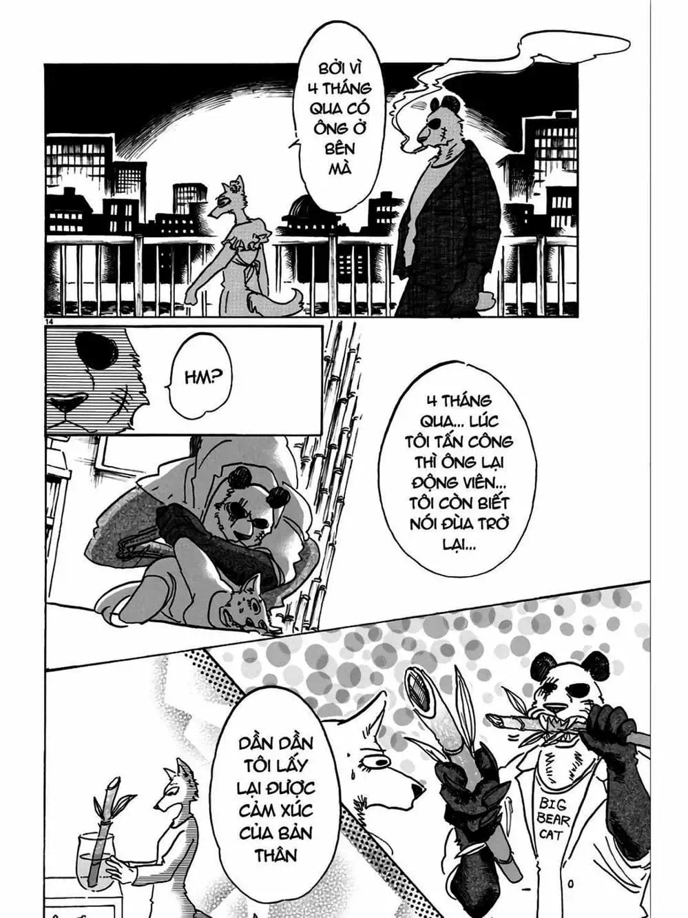 Truyện Tranh Bởi Vì Chúng Ta Đều Là Những Ngôi Sao - Beastars trang 10