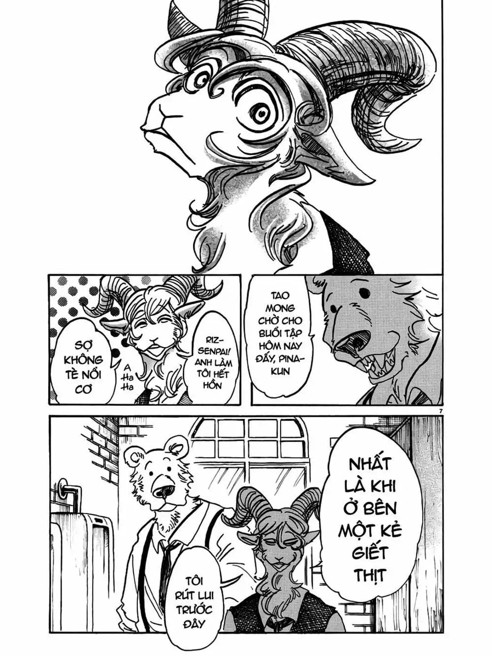 Truyện Tranh Bởi Vì Chúng Ta Đều Là Những Ngôi Sao - Beastars trang 10