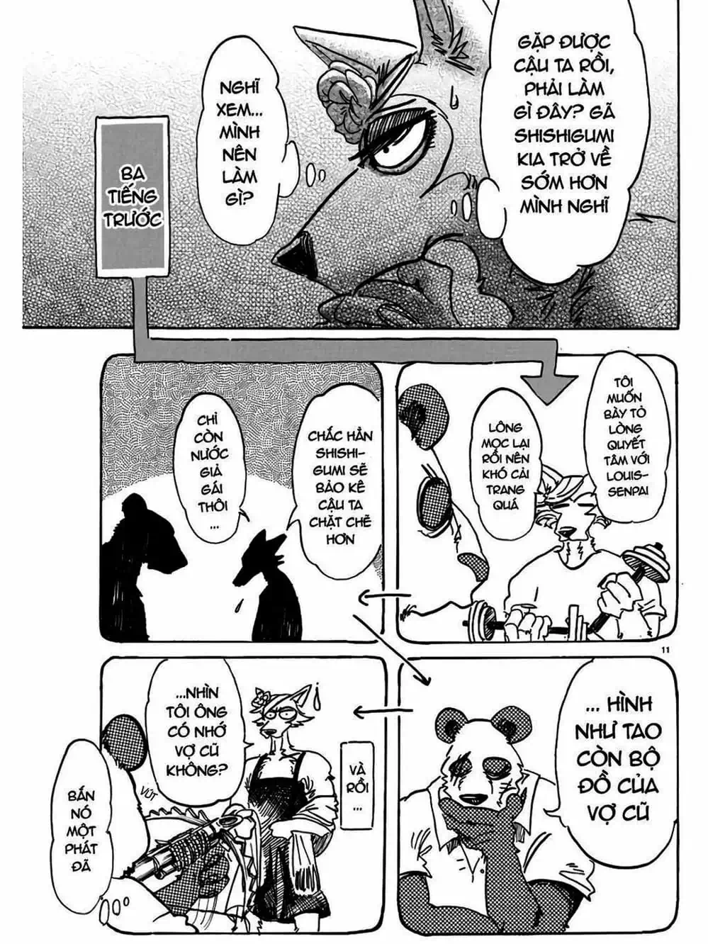 Truyện Tranh Bởi Vì Chúng Ta Đều Là Những Ngôi Sao - Beastars trang 10