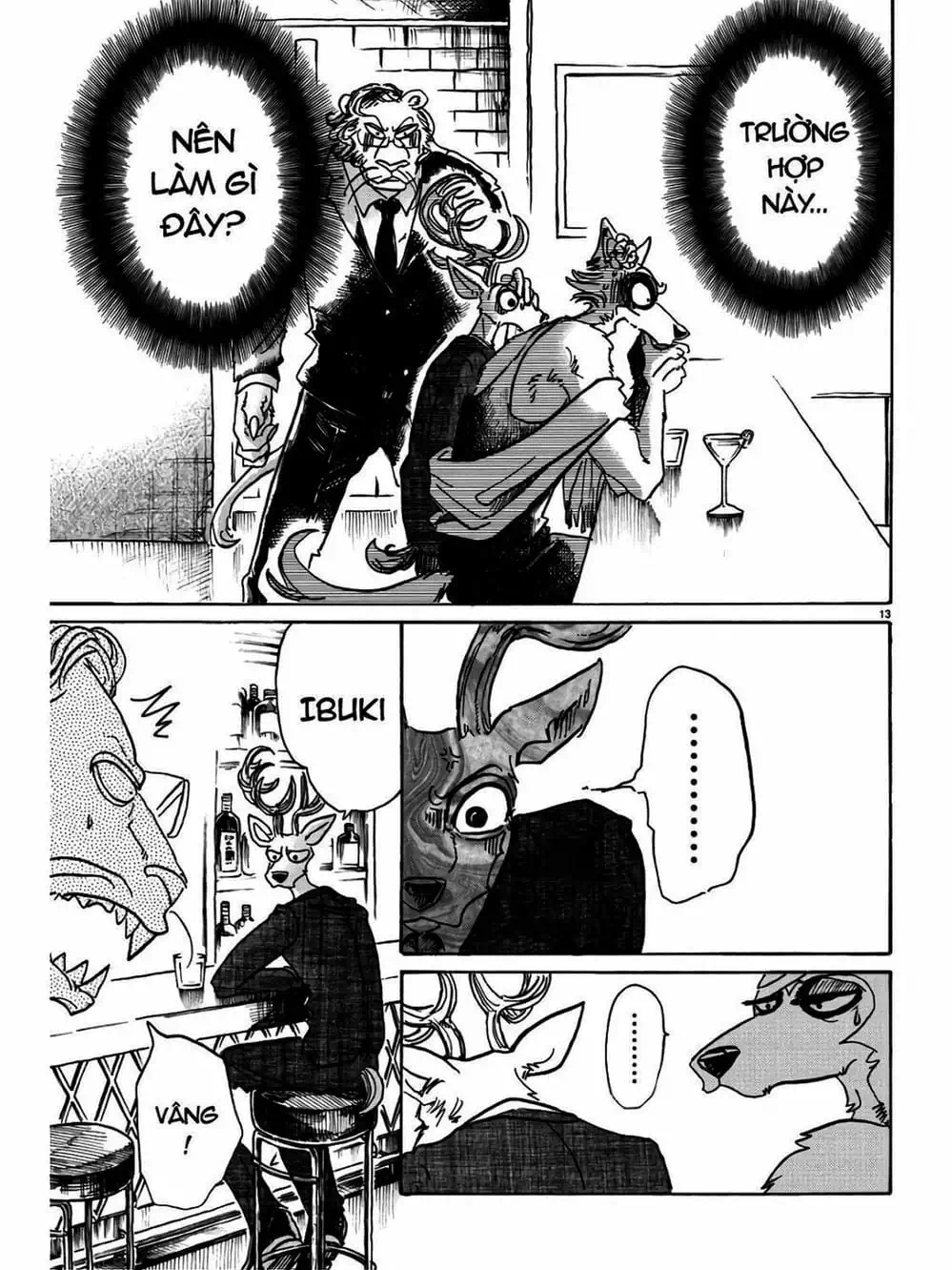 Truyện Tranh Bởi Vì Chúng Ta Đều Là Những Ngôi Sao - Beastars trang 10