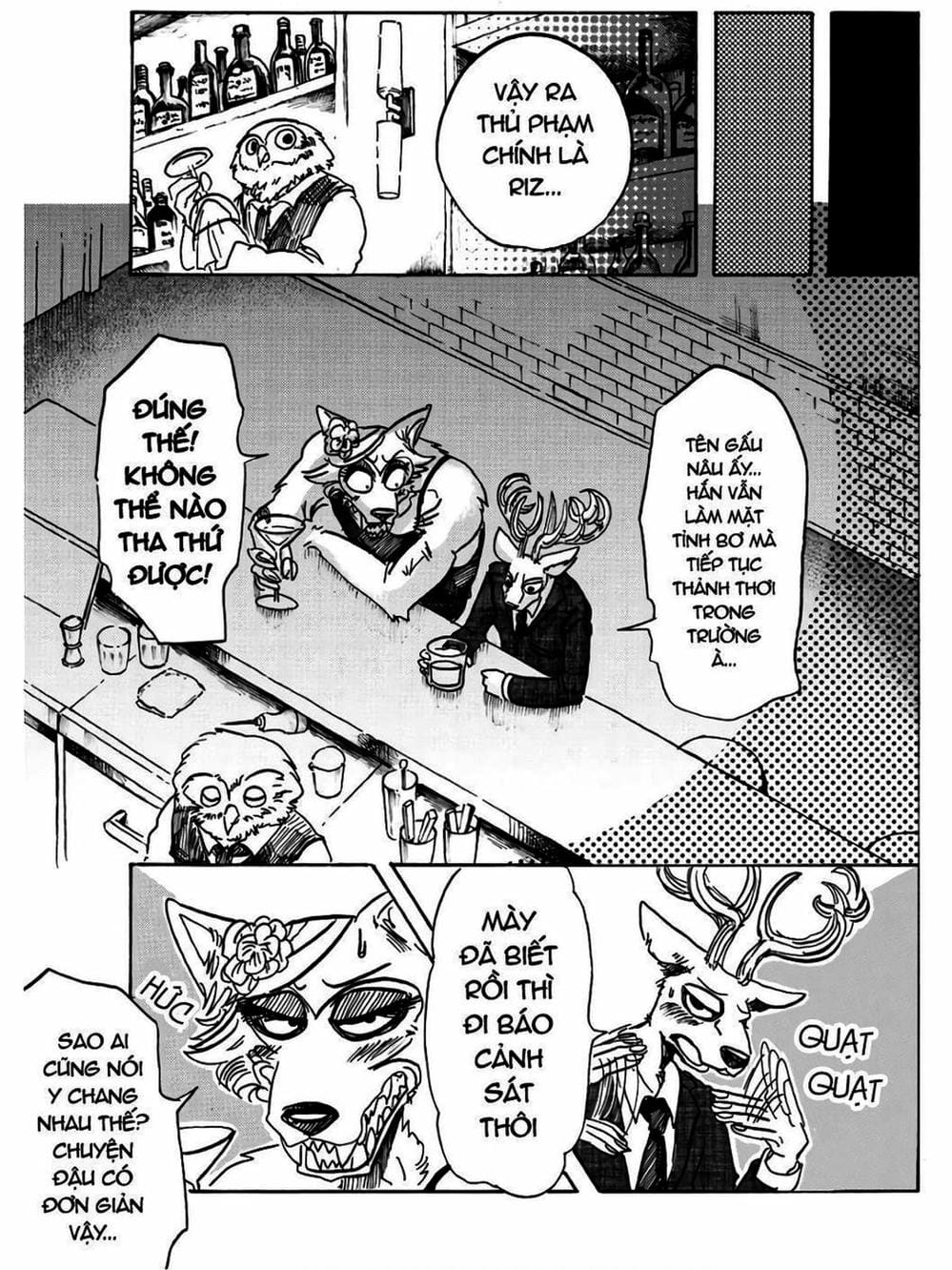 Truyện Tranh Bởi Vì Chúng Ta Đều Là Những Ngôi Sao - Beastars trang 10