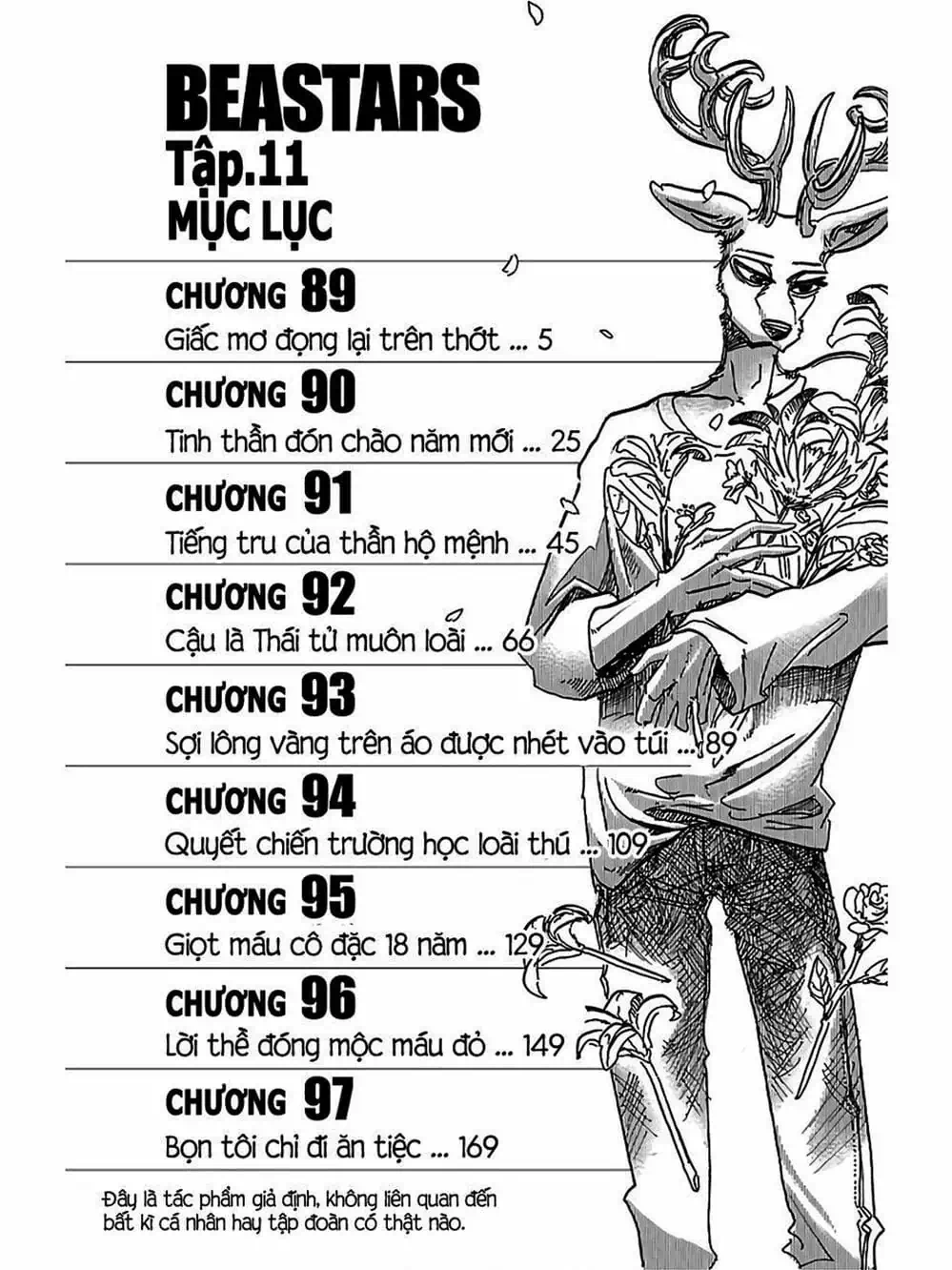 Truyện Tranh Bởi Vì Chúng Ta Đều Là Những Ngôi Sao - Beastars trang 10