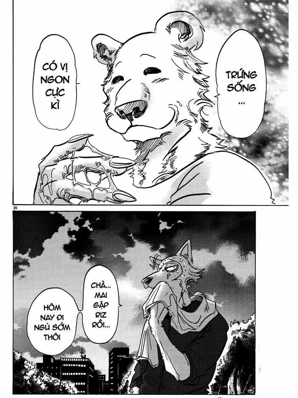 Truyện Tranh Bởi Vì Chúng Ta Đều Là Những Ngôi Sao - Beastars trang 10