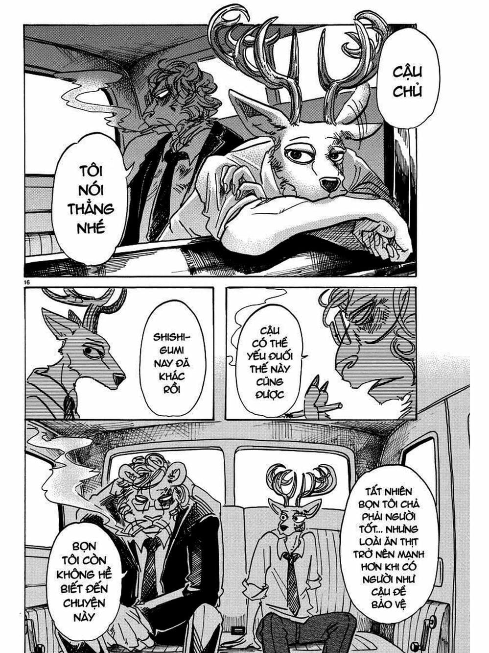 Truyện Tranh Bởi Vì Chúng Ta Đều Là Những Ngôi Sao - Beastars trang 10