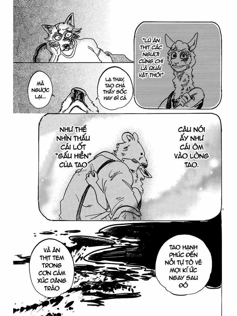 Truyện Tranh Bởi Vì Chúng Ta Đều Là Những Ngôi Sao - Beastars trang 10