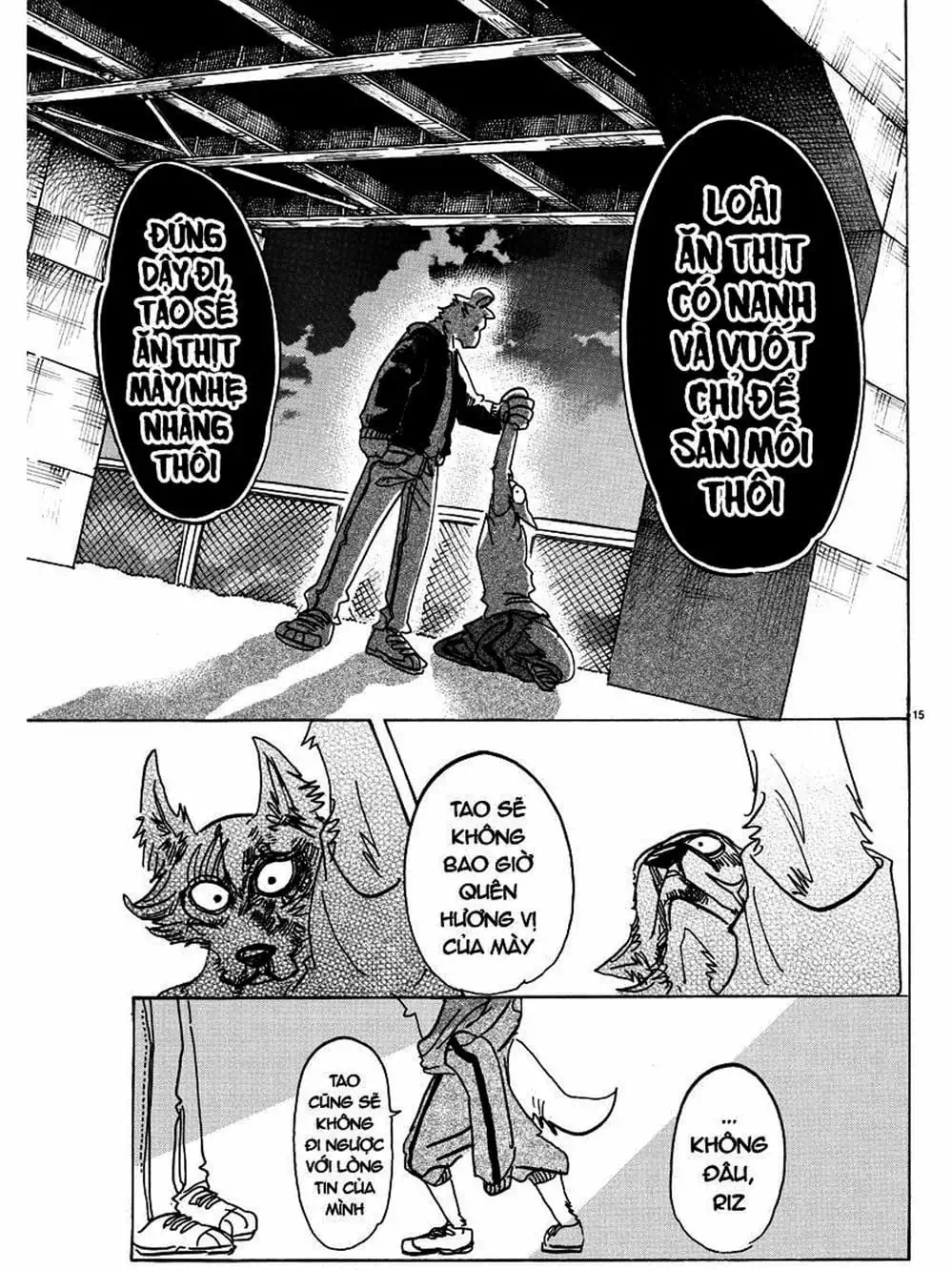 Truyện Tranh Bởi Vì Chúng Ta Đều Là Những Ngôi Sao - Beastars trang 10