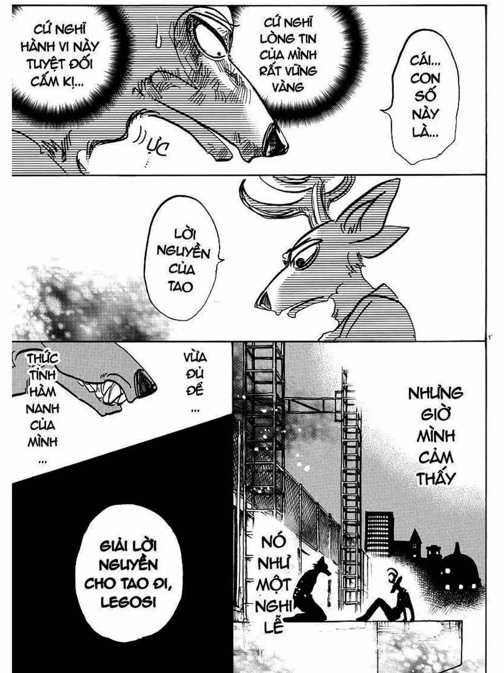 Truyện Tranh Bởi Vì Chúng Ta Đều Là Những Ngôi Sao - Beastars trang 10