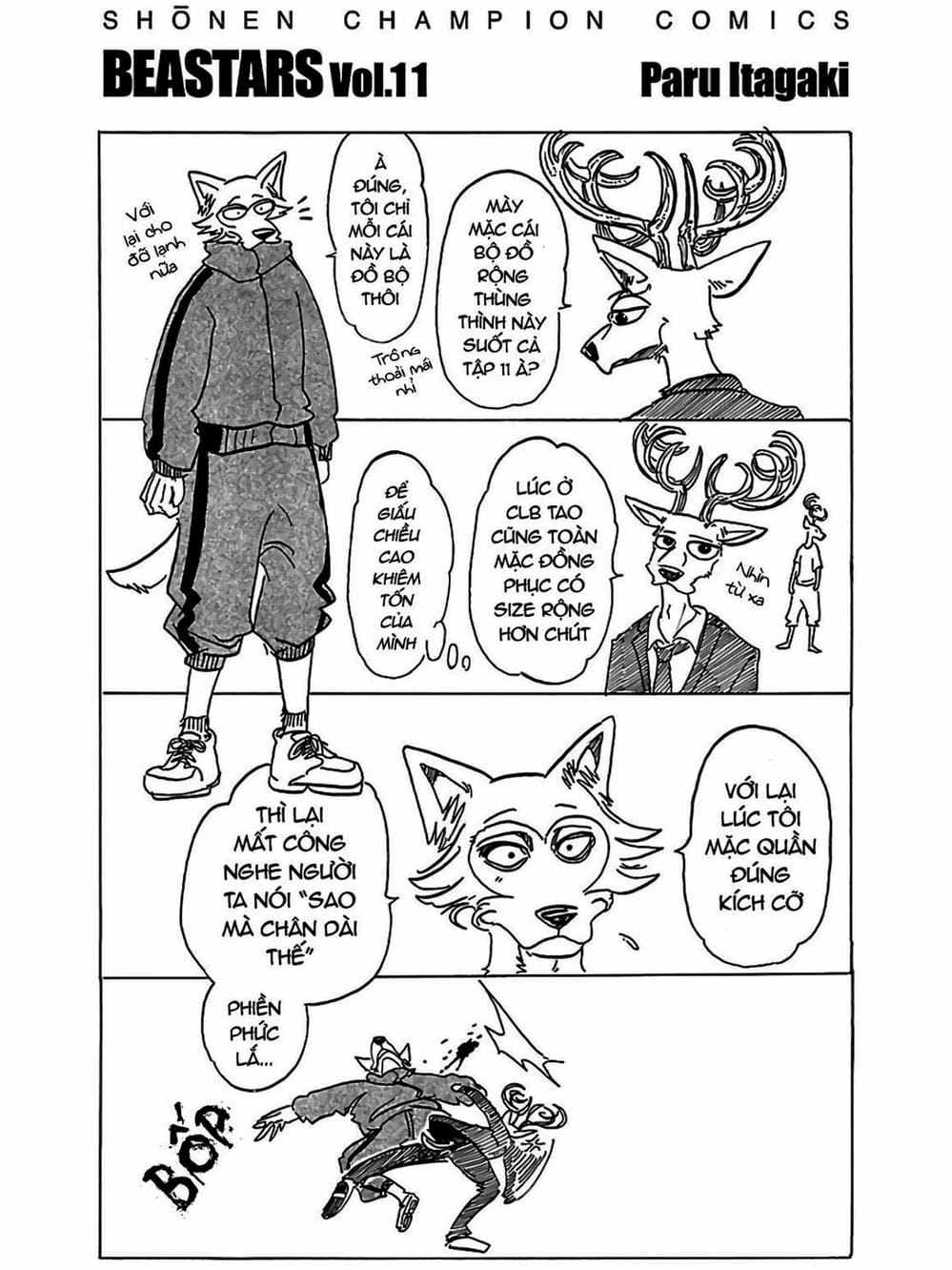 Truyện Tranh Bởi Vì Chúng Ta Đều Là Những Ngôi Sao - Beastars trang 10