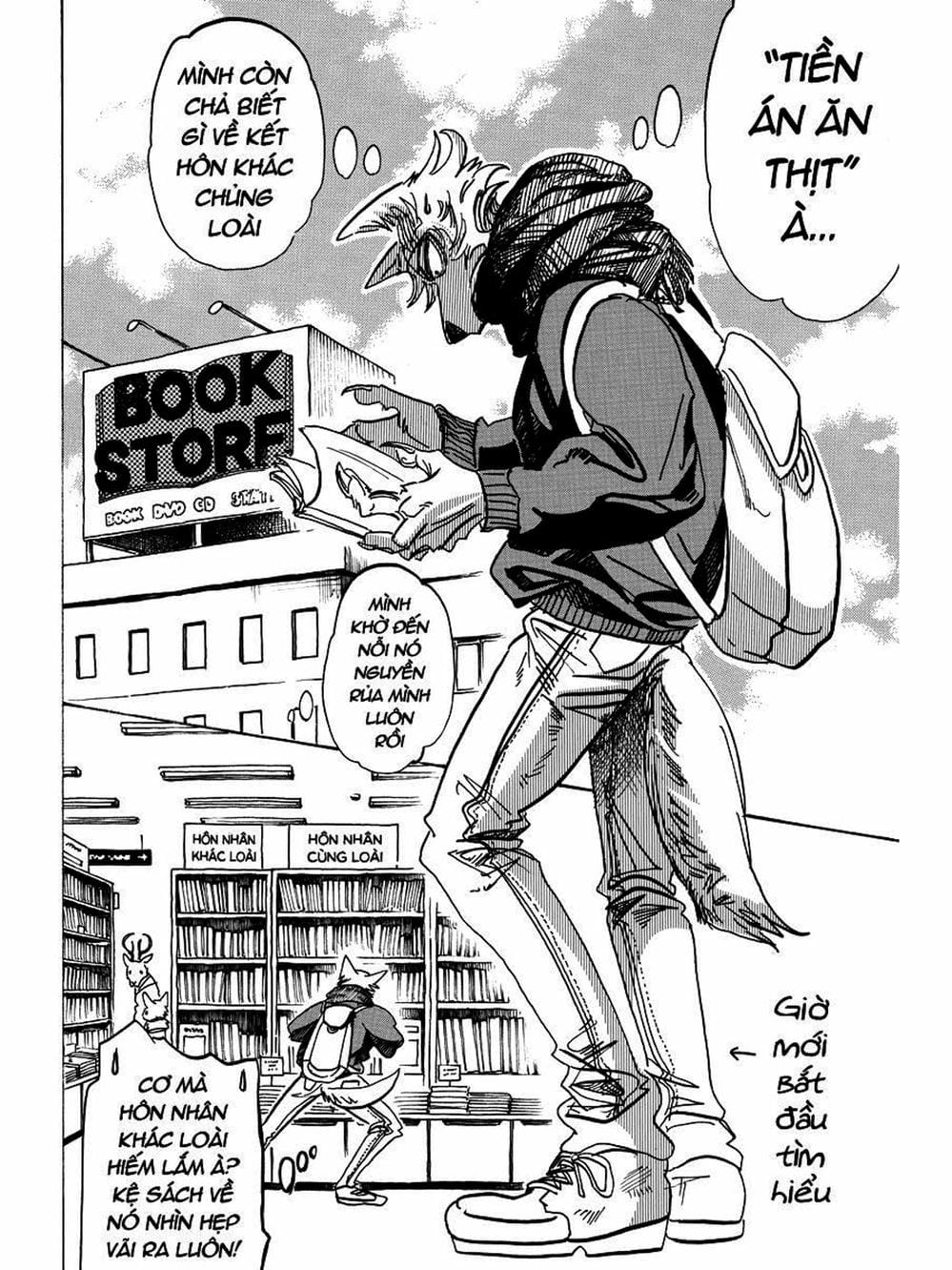 Truyện Tranh Bởi Vì Chúng Ta Đều Là Những Ngôi Sao - Beastars trang 10