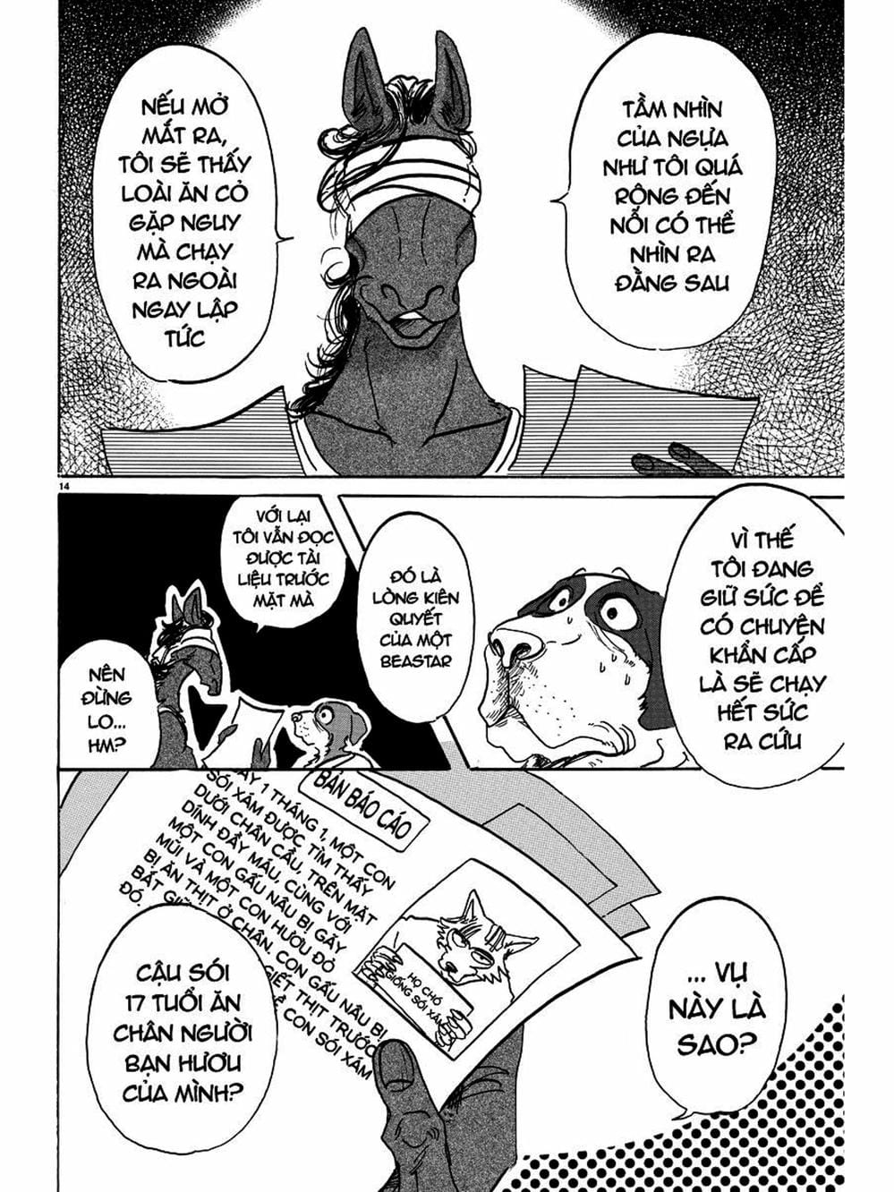 Truyện Tranh Bởi Vì Chúng Ta Đều Là Những Ngôi Sao - Beastars trang 10