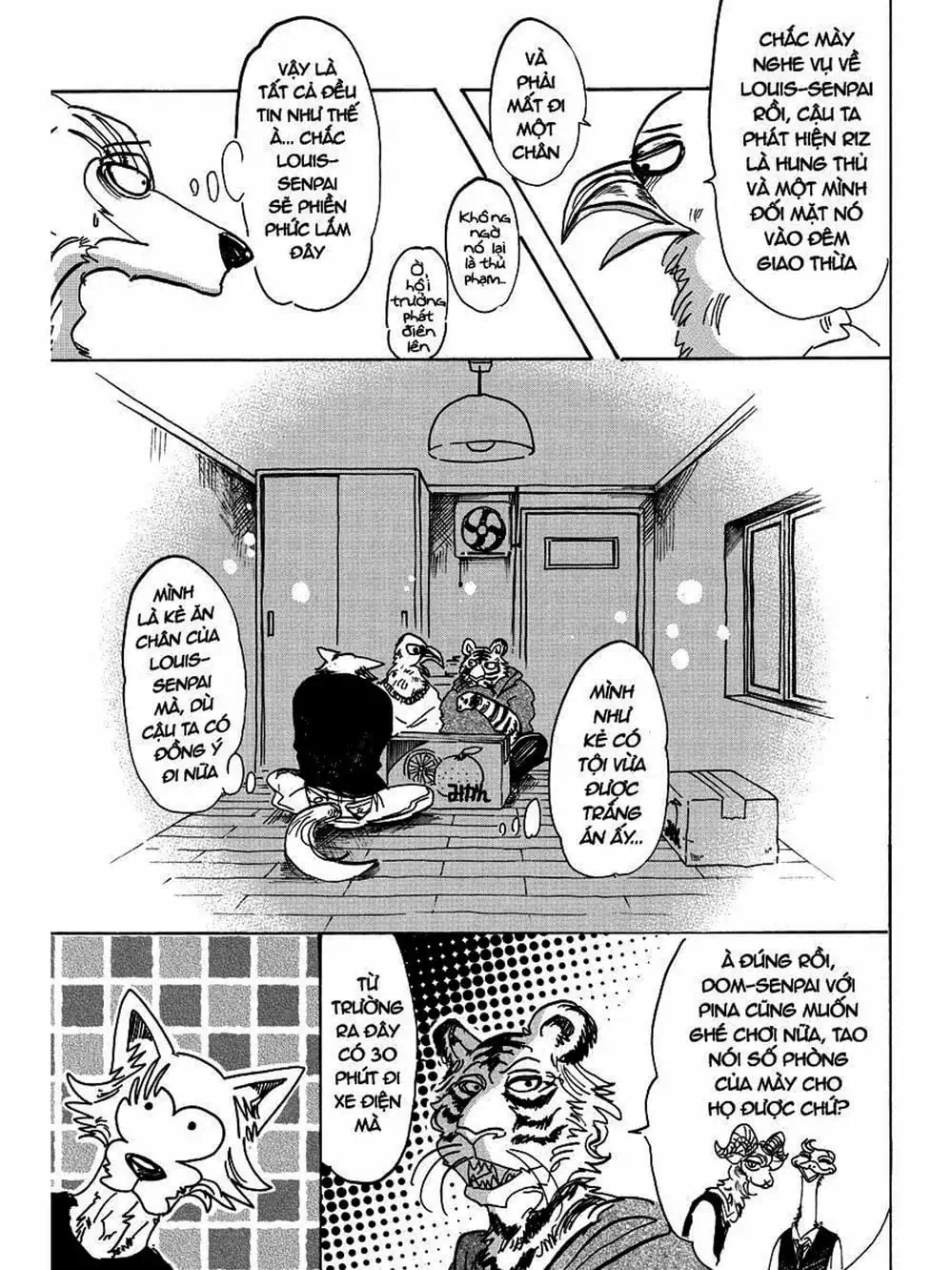 Truyện Tranh Bởi Vì Chúng Ta Đều Là Những Ngôi Sao - Beastars trang 10