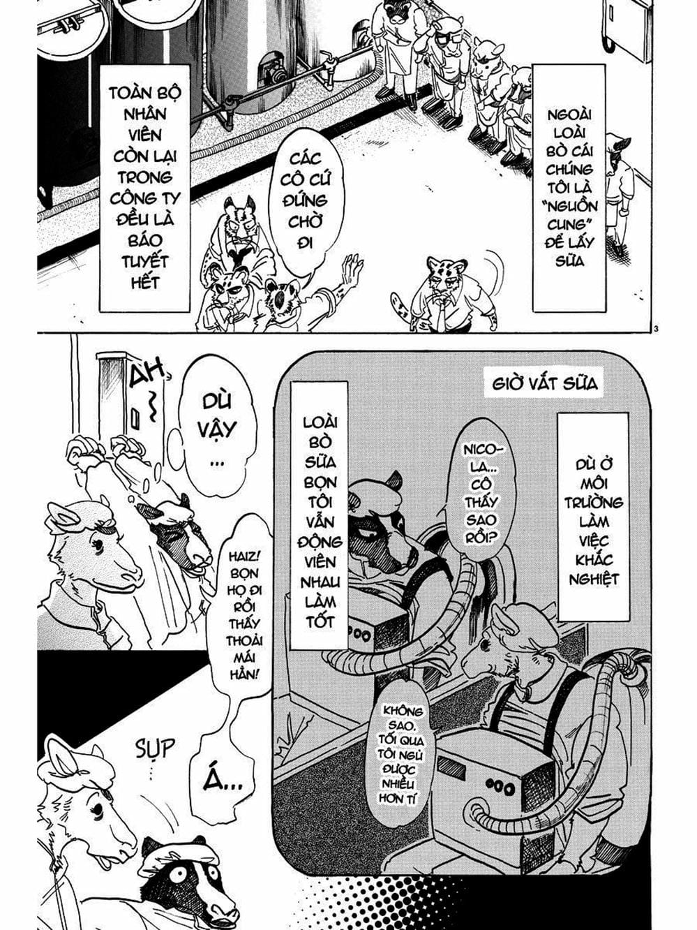 Truyện Tranh Bởi Vì Chúng Ta Đều Là Những Ngôi Sao - Beastars trang 10