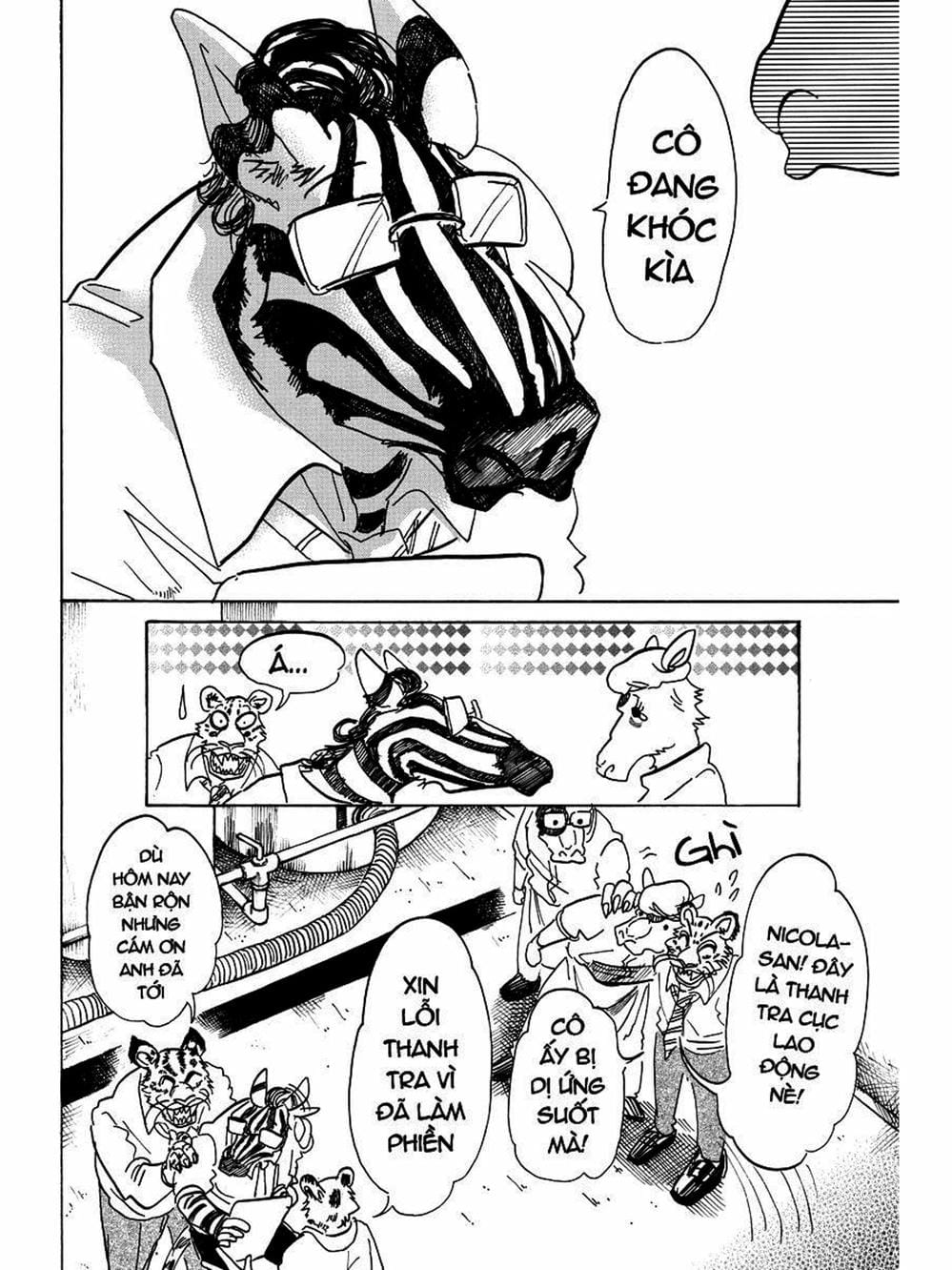 Truyện Tranh Bởi Vì Chúng Ta Đều Là Những Ngôi Sao - Beastars trang 10