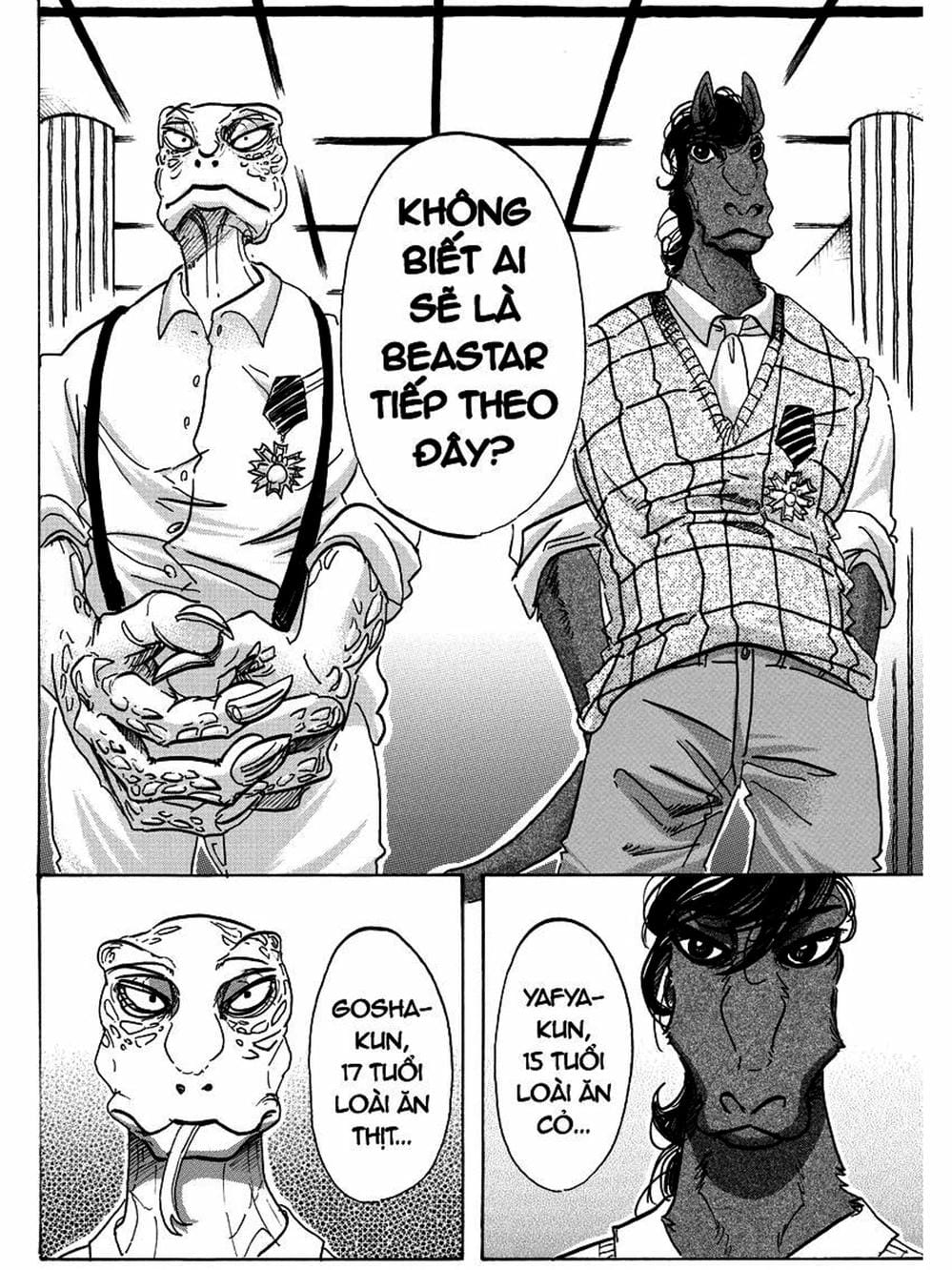 Truyện Tranh Bởi Vì Chúng Ta Đều Là Những Ngôi Sao - Beastars trang 10