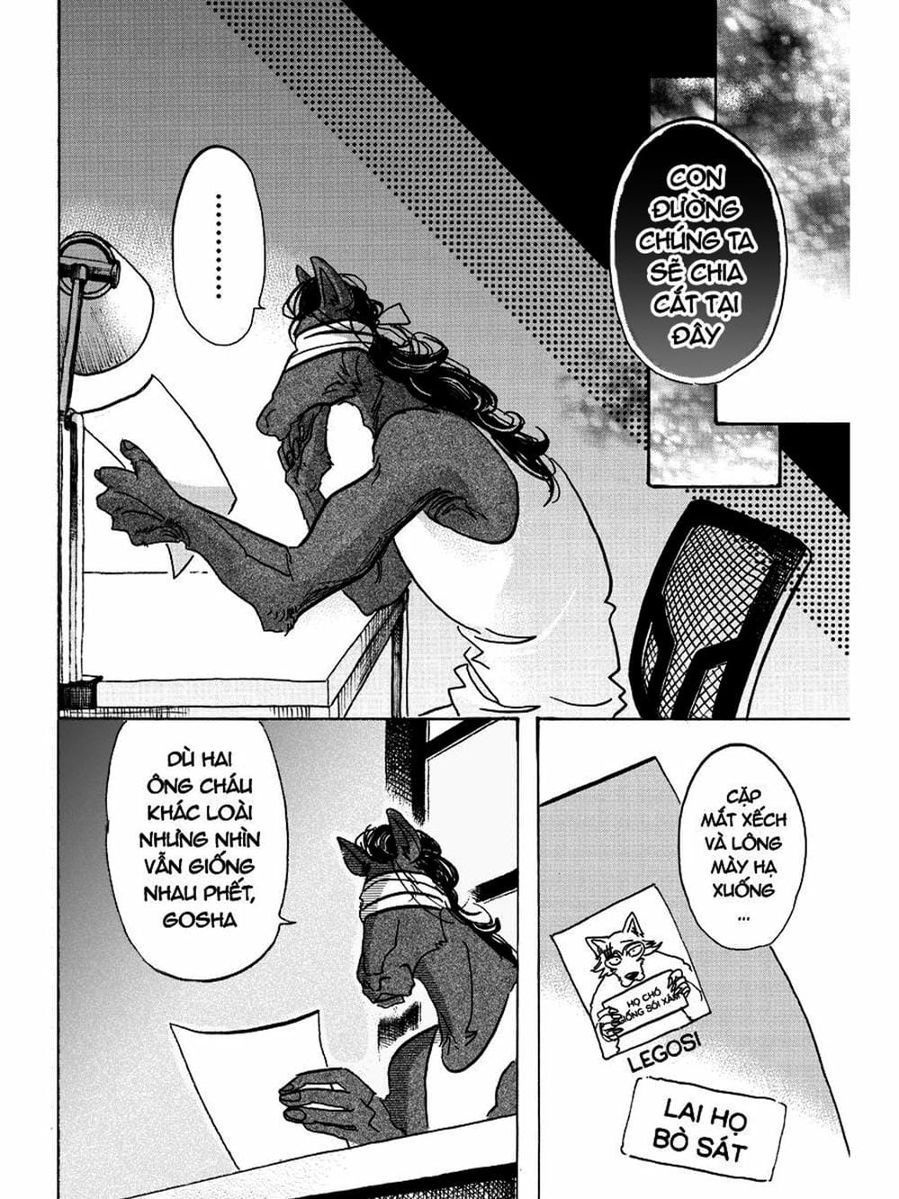 Truyện Tranh Bởi Vì Chúng Ta Đều Là Những Ngôi Sao - Beastars trang 10