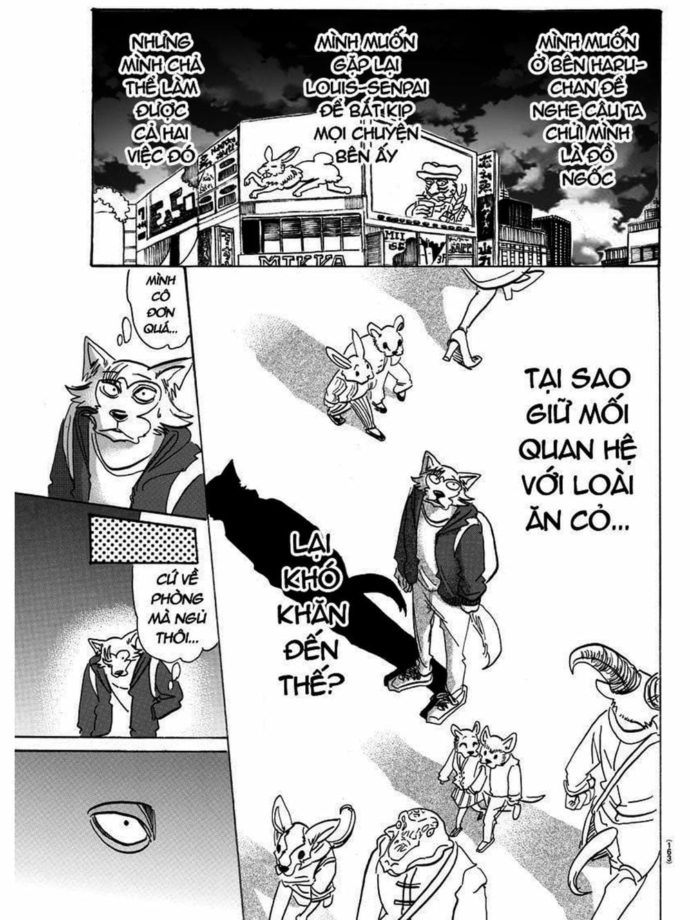 Truyện Tranh Bởi Vì Chúng Ta Đều Là Những Ngôi Sao - Beastars trang 10