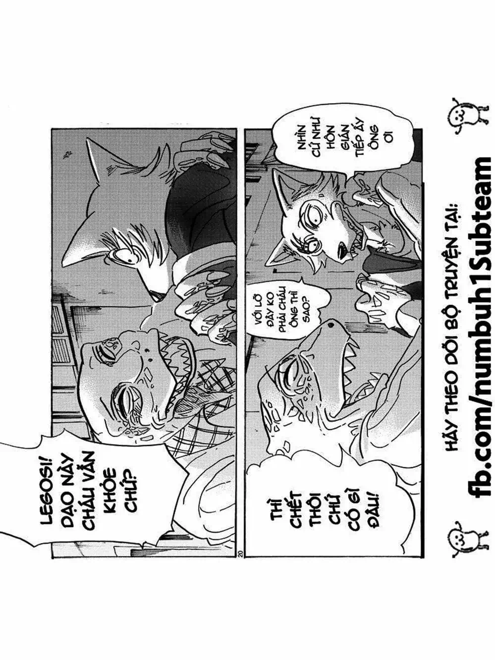 Truyện Tranh Bởi Vì Chúng Ta Đều Là Những Ngôi Sao - Beastars trang 10