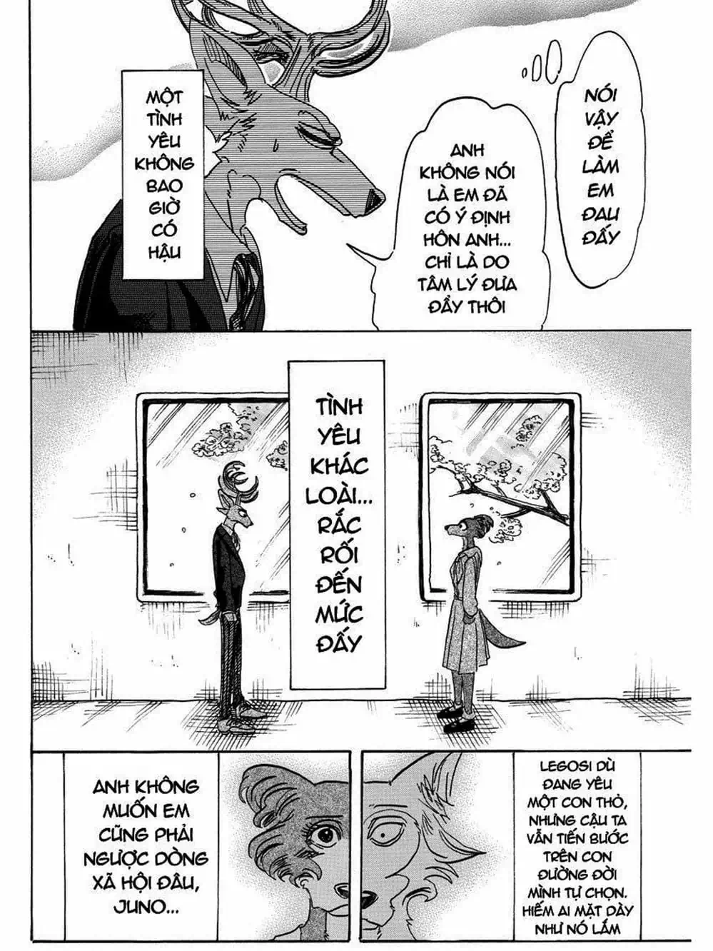 Truyện Tranh Bởi Vì Chúng Ta Đều Là Những Ngôi Sao - Beastars trang 10