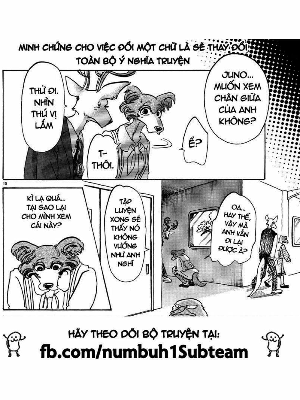 Truyện Tranh Bởi Vì Chúng Ta Đều Là Những Ngôi Sao - Beastars trang 10