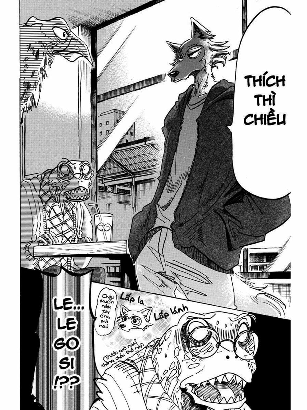 Truyện Tranh Bởi Vì Chúng Ta Đều Là Những Ngôi Sao - Beastars trang 10