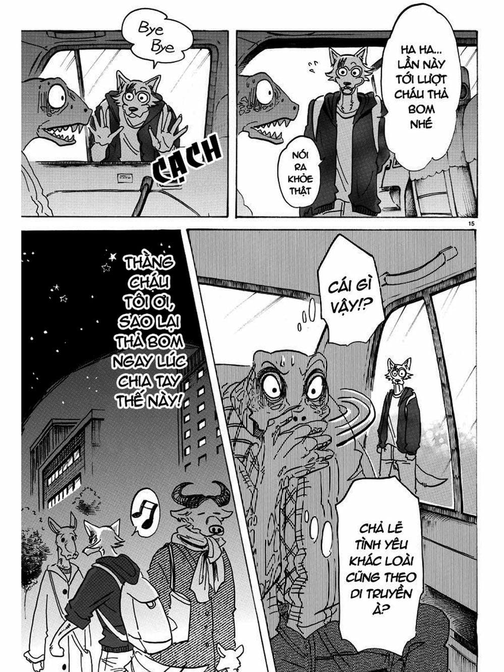 Truyện Tranh Bởi Vì Chúng Ta Đều Là Những Ngôi Sao - Beastars trang 10