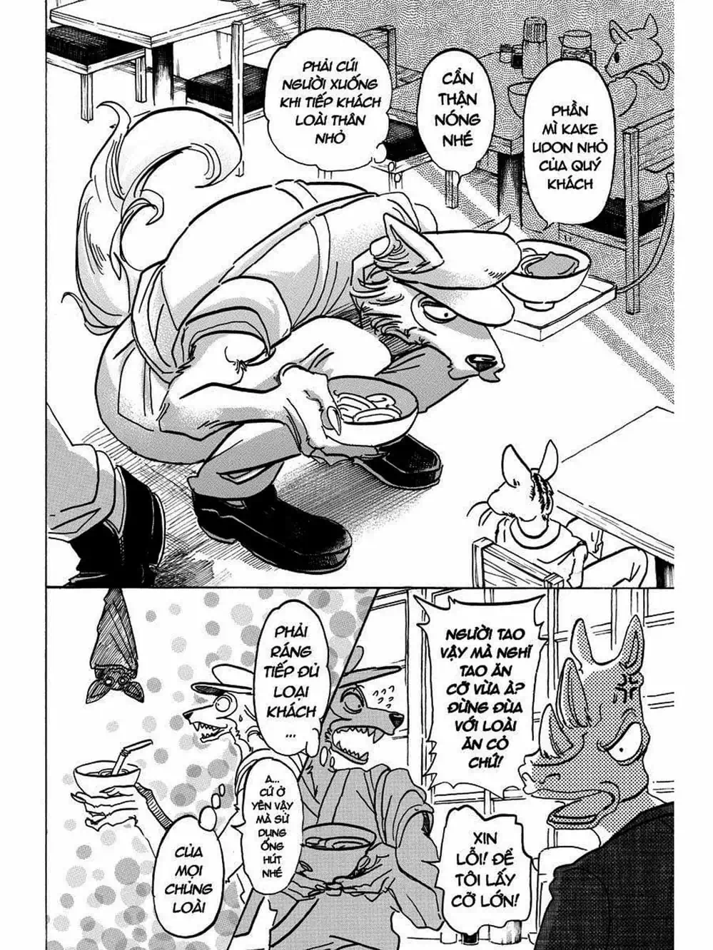 Truyện Tranh Bởi Vì Chúng Ta Đều Là Những Ngôi Sao - Beastars trang 10