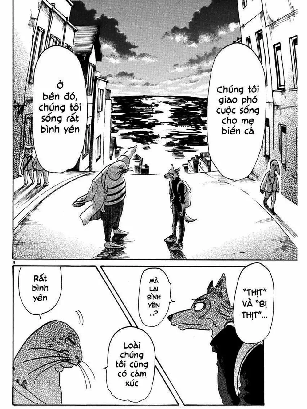 Truyện Tranh Bởi Vì Chúng Ta Đều Là Những Ngôi Sao - Beastars trang 10