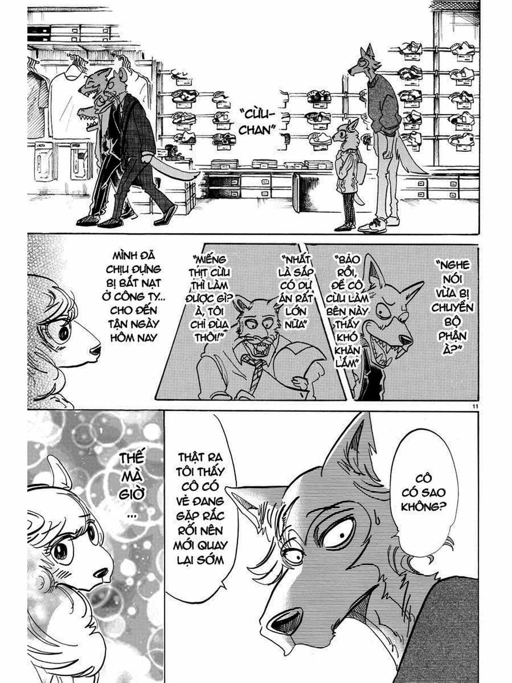 Truyện Tranh Bởi Vì Chúng Ta Đều Là Những Ngôi Sao - Beastars trang 10