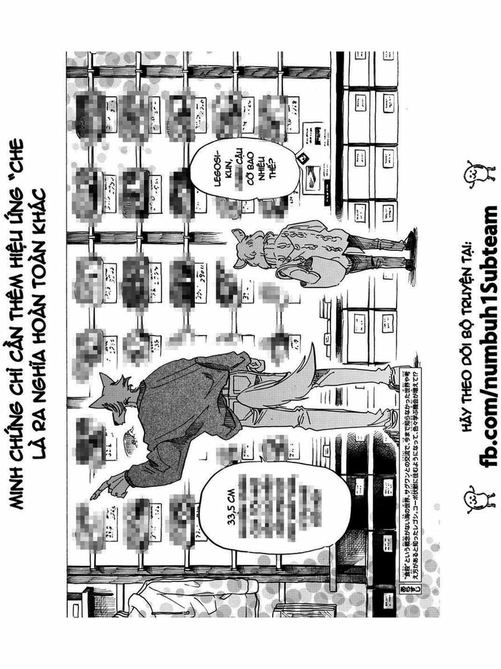 Truyện Tranh Bởi Vì Chúng Ta Đều Là Những Ngôi Sao - Beastars trang 10