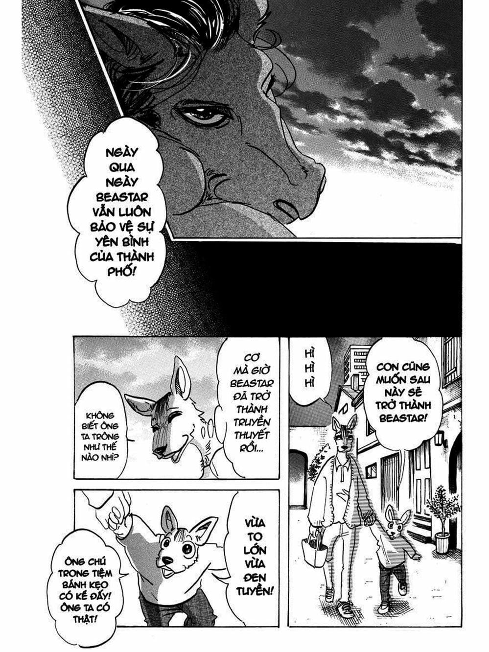 Truyện Tranh Bởi Vì Chúng Ta Đều Là Những Ngôi Sao - Beastars trang 10
