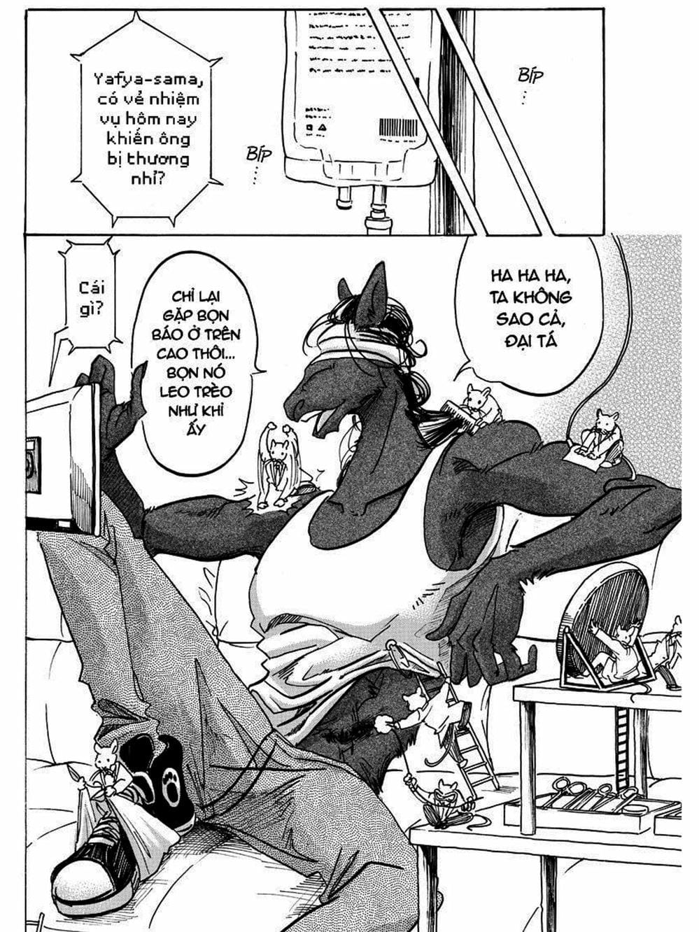 Truyện Tranh Bởi Vì Chúng Ta Đều Là Những Ngôi Sao - Beastars trang 10