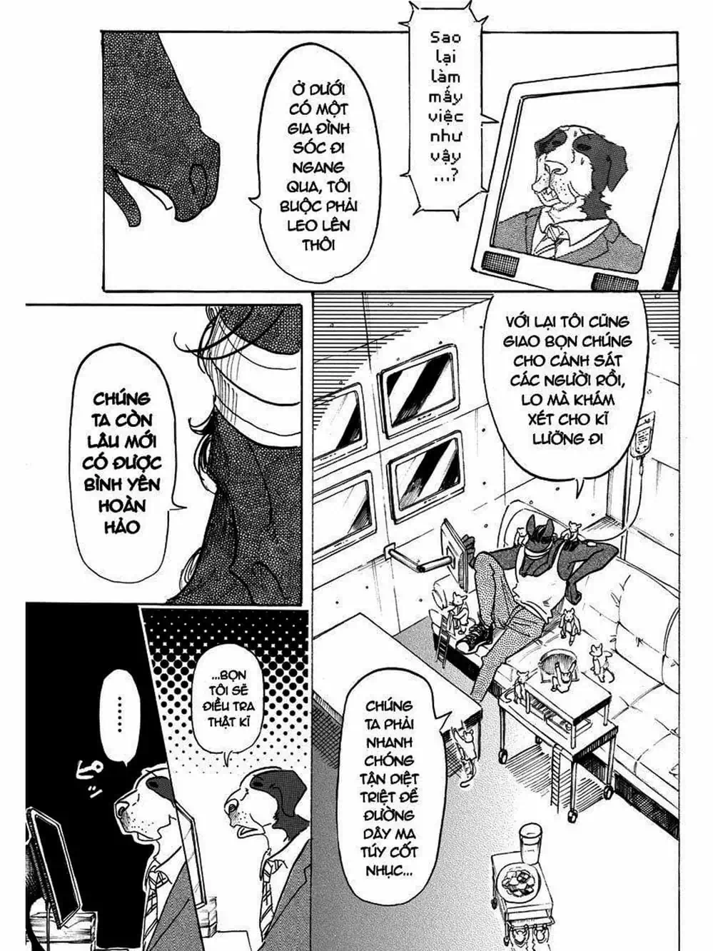 Truyện Tranh Bởi Vì Chúng Ta Đều Là Những Ngôi Sao - Beastars trang 10