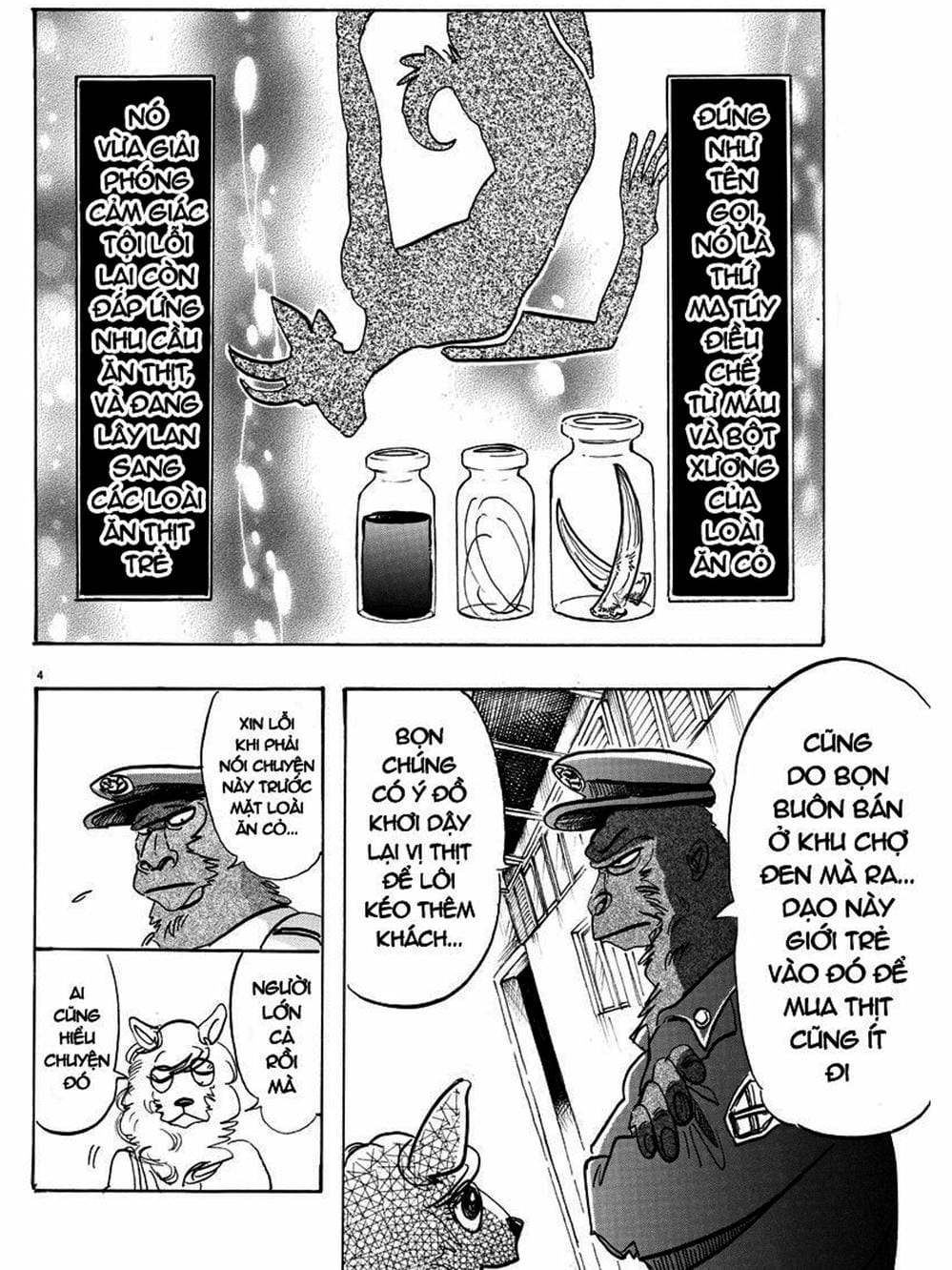 Truyện Tranh Bởi Vì Chúng Ta Đều Là Những Ngôi Sao - Beastars trang 10
