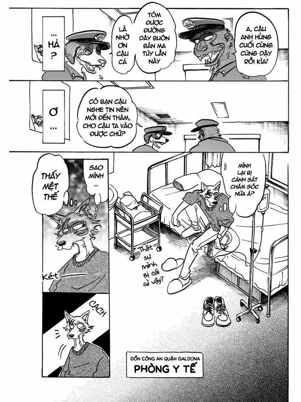 Truyện Tranh Bởi Vì Chúng Ta Đều Là Những Ngôi Sao - Beastars trang 10