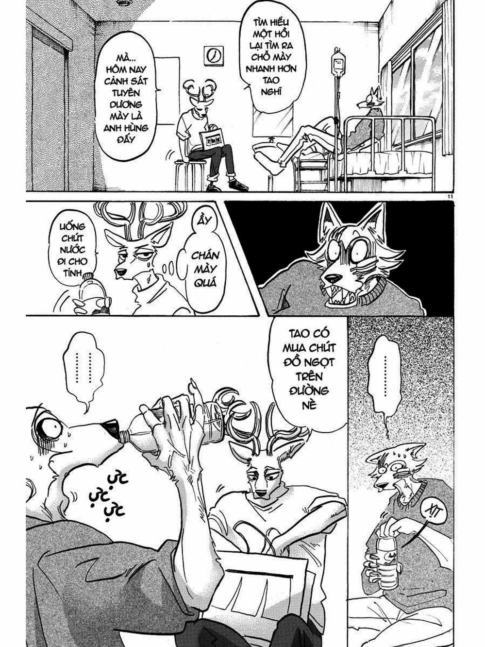 Truyện Tranh Bởi Vì Chúng Ta Đều Là Những Ngôi Sao - Beastars trang 10