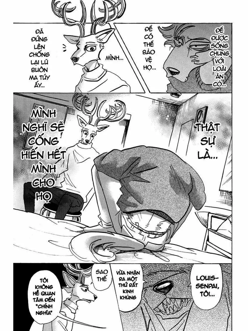 Truyện Tranh Bởi Vì Chúng Ta Đều Là Những Ngôi Sao - Beastars trang 10