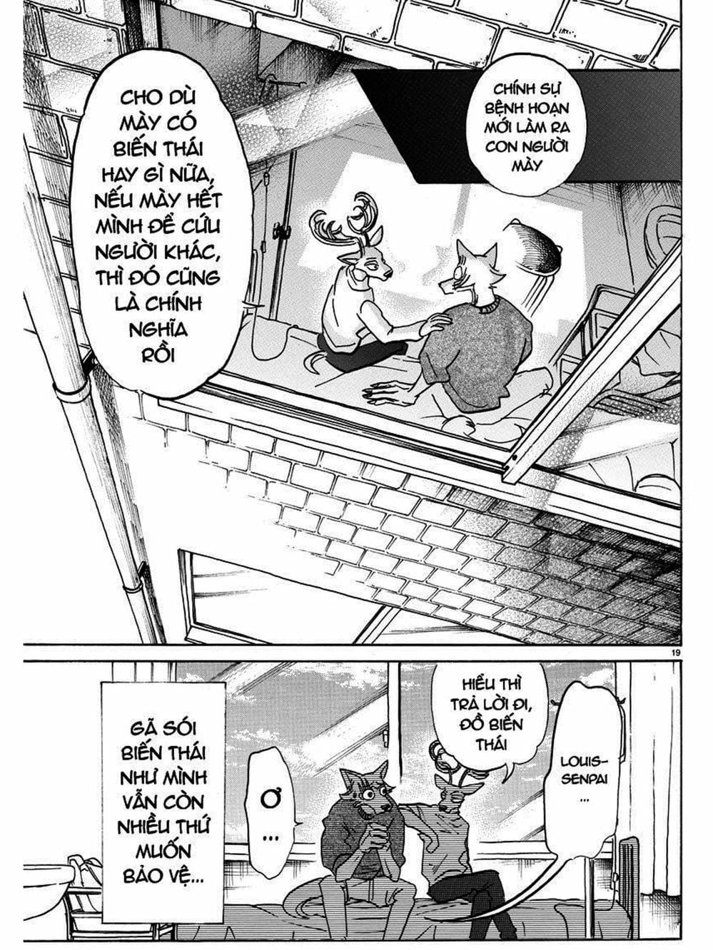 Truyện Tranh Bởi Vì Chúng Ta Đều Là Những Ngôi Sao - Beastars trang 10