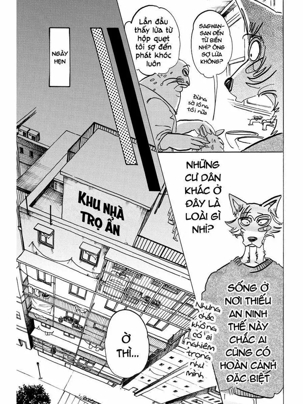 Truyện Tranh Bởi Vì Chúng Ta Đều Là Những Ngôi Sao - Beastars trang 10