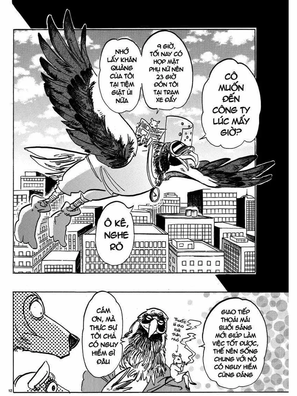 Truyện Tranh Bởi Vì Chúng Ta Đều Là Những Ngôi Sao - Beastars trang 10