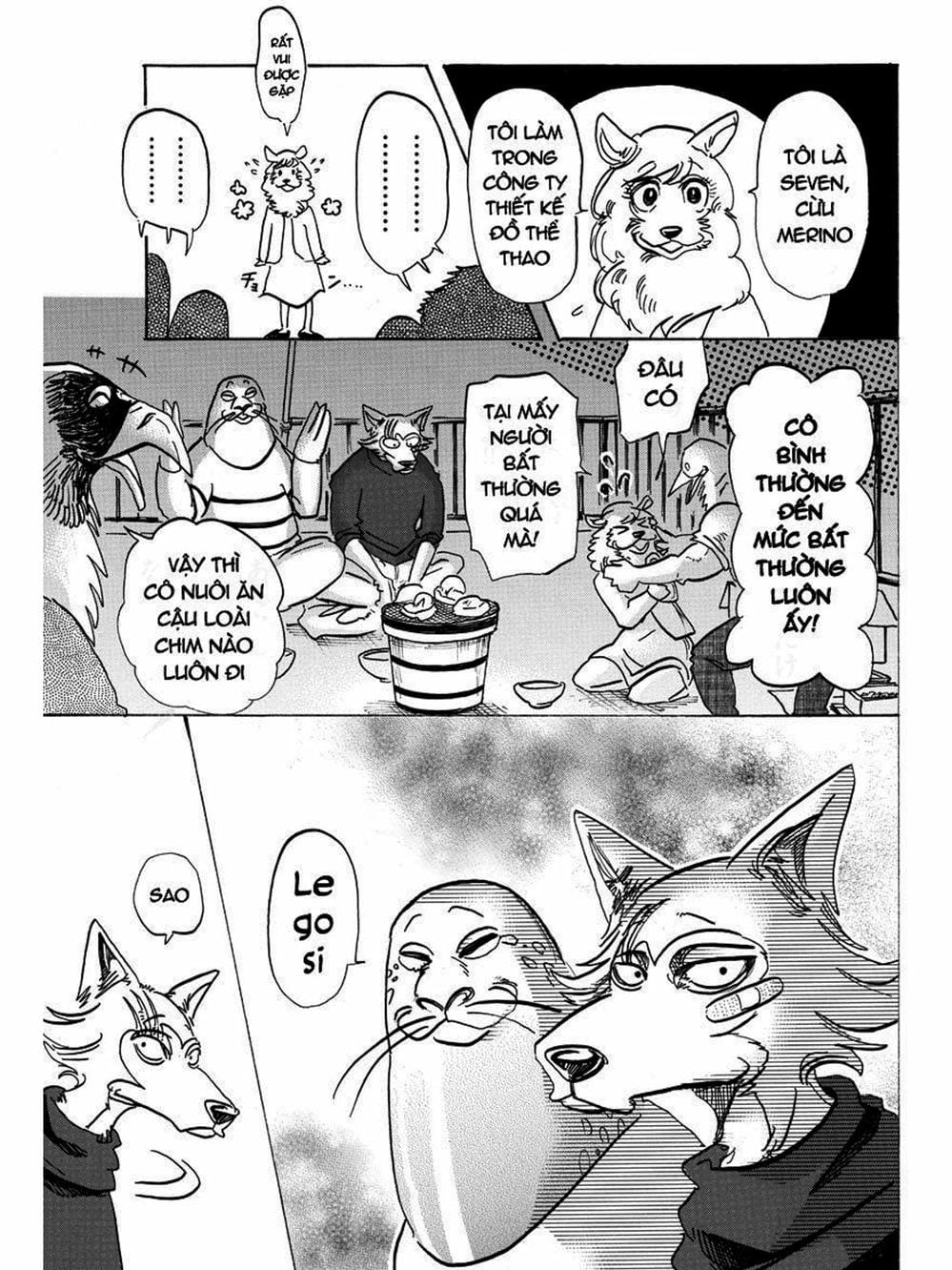 Truyện Tranh Bởi Vì Chúng Ta Đều Là Những Ngôi Sao - Beastars trang 10