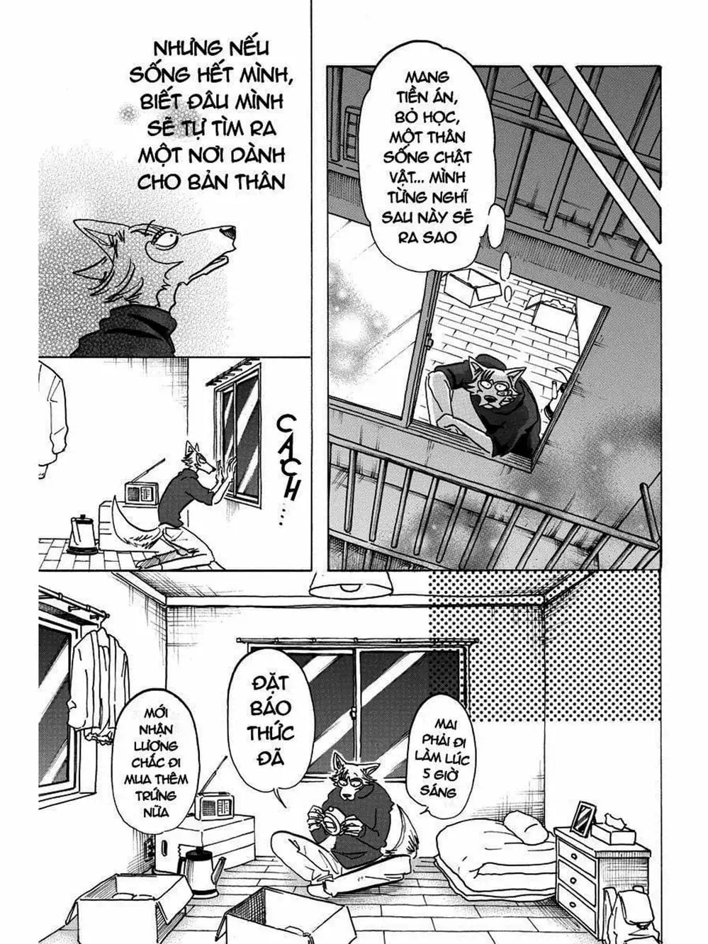 Truyện Tranh Bởi Vì Chúng Ta Đều Là Những Ngôi Sao - Beastars trang 10